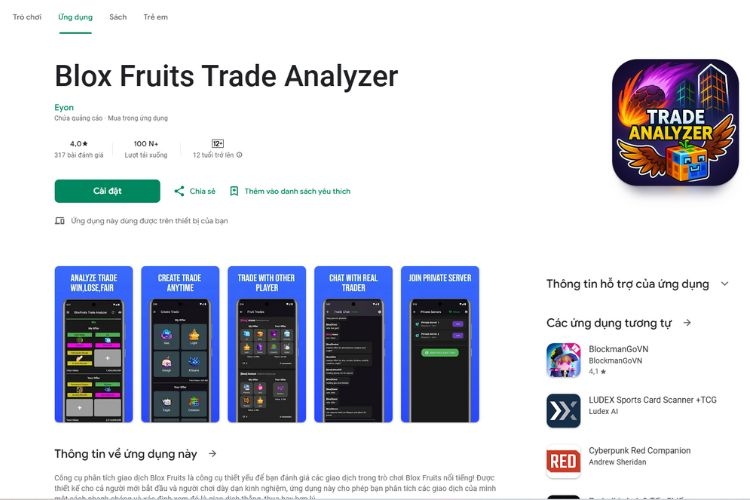 Blox Fruits Trade Analyzer