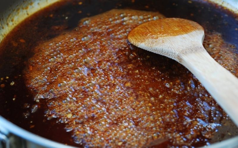 Đun sôi với lửa nhỏ