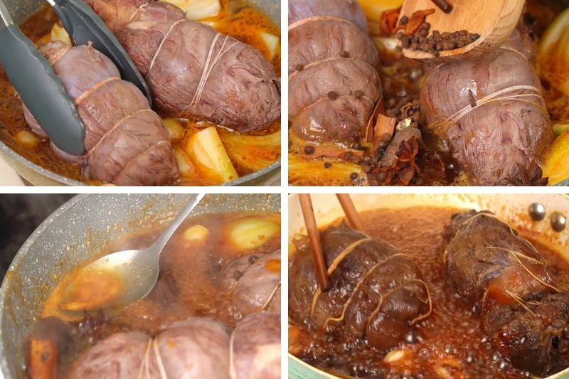 Bò hầm nước tương ảnh 5