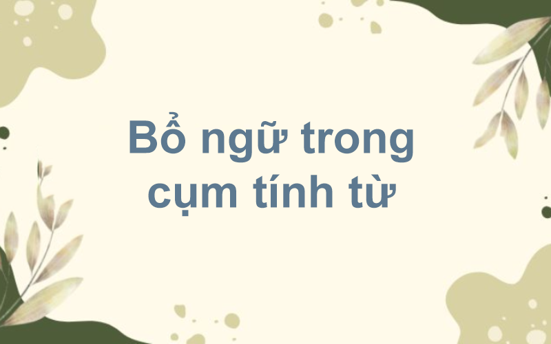 Bổ ngữ là gì? (hình 2)