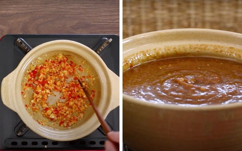 bò sốt me đậu phộng 1