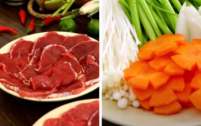 bò sốt me đậu phộng 2