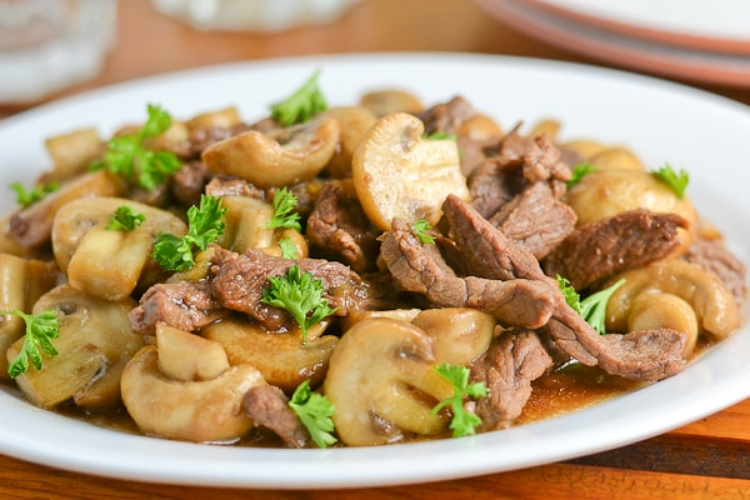 bò sốt nấm 3