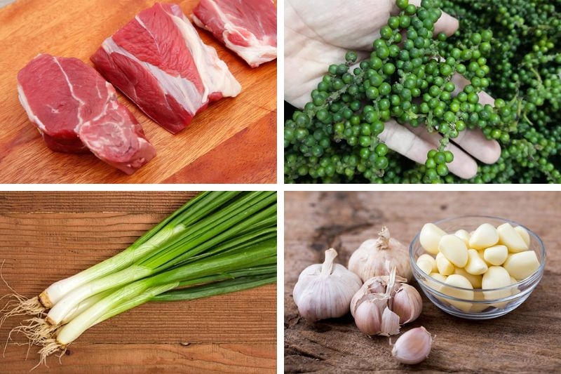 Bò sốt tiêu xanh ảnh 1