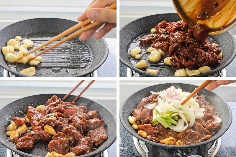 Bò sốt tiêu xanh ảnh 6