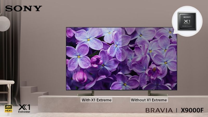 bộ xử lý 4K HDR X1 Extreme phân tích và tái tạo màu sắc một cách chính xác