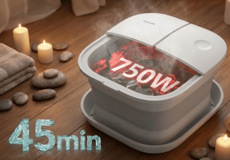 Bồn ngâm chân massage Philips PPM6502 - hình 8