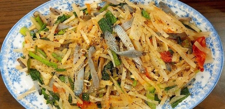 bông xùa xào su hào 6