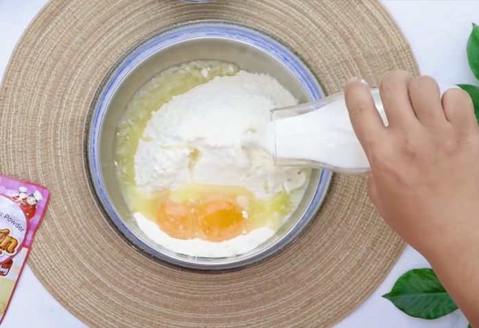 bột bánh rán hình 7