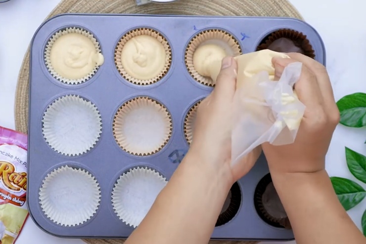 bột bánh rán hình 9