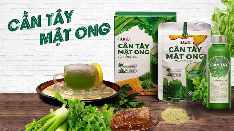 Bột cần tây mật ong Motree