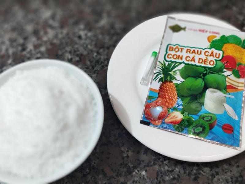 Bột rau câu dẻo