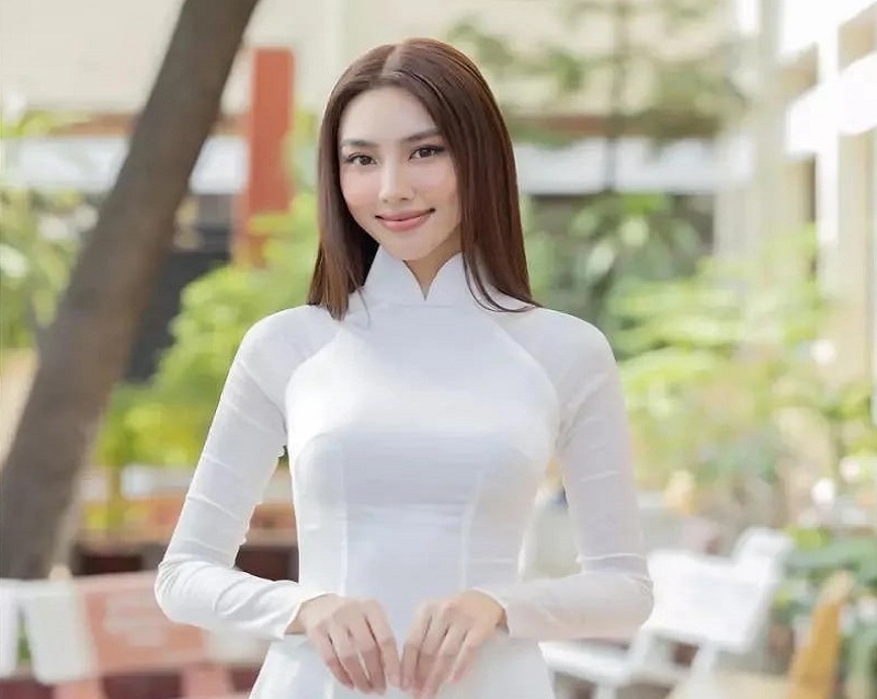 Búi tóc mặc áo dài ảnh 1