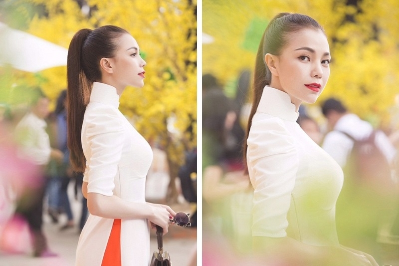 Búi tóc mặc áo dài ảnh 9