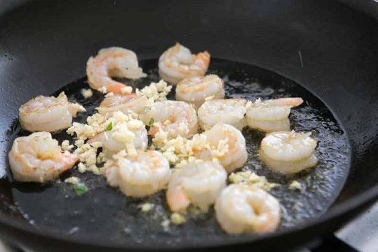 bún gạo xào kiểu Singapore ảnh 12