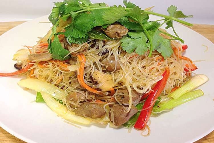 bún gạo xào lòng heo ảnh 9
