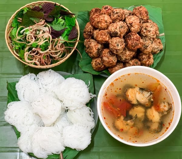 Bún ốc nguội Hà Nội 4