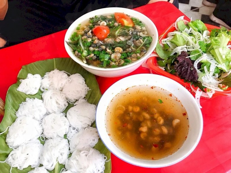 Bún ốc nguội Hà Nội 8