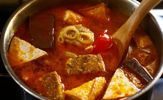 Cách nấu bún riêu cua miền Nam 11