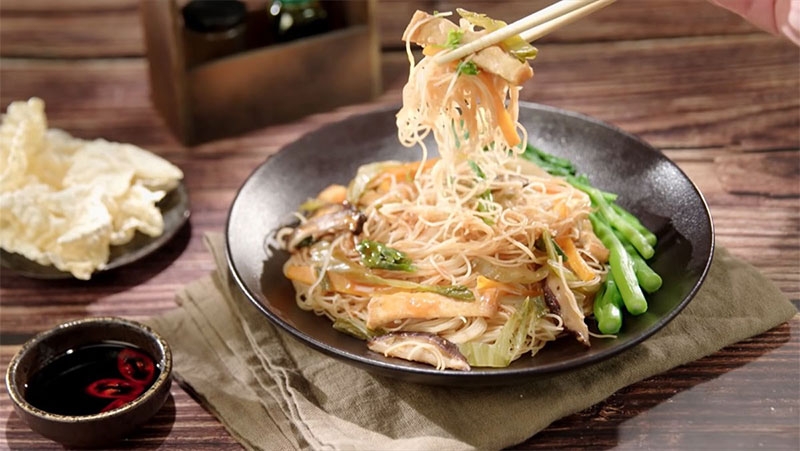 Bún xào chay bao nhiêu calo hình 2