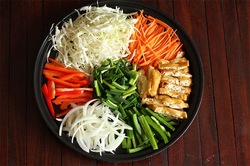 Bún xào chay bao nhiêu calo hình 5