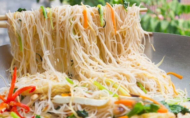 Bún xào chay bao nhiêu calo hình 6