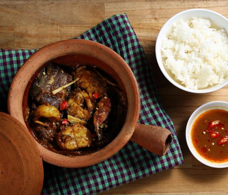 cá bơn kho tộ 5