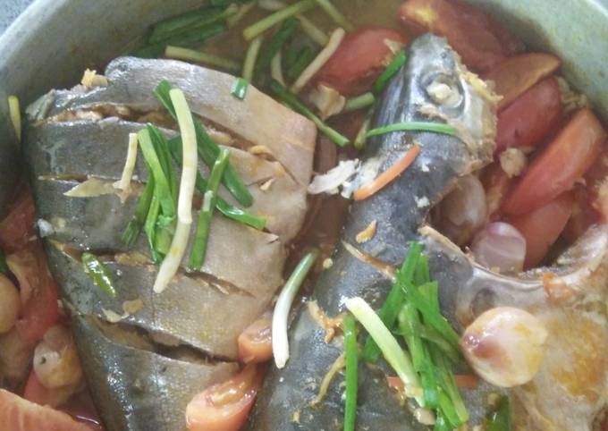 cá cam hấp cuốn bánh tráng 4