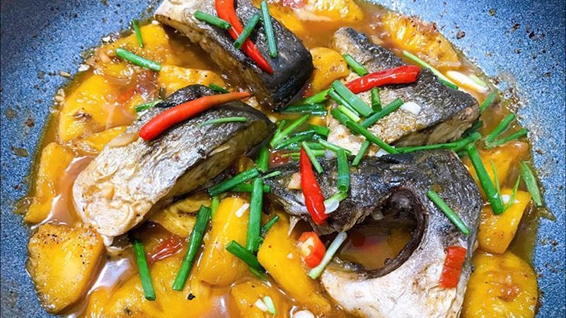 cá cam kho thơm