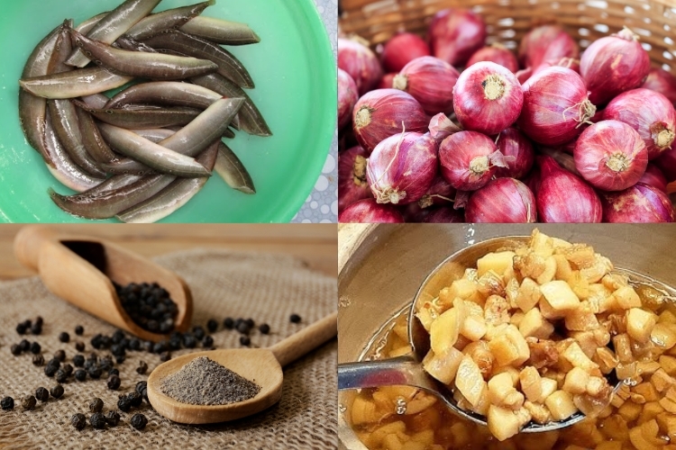 cá chạch kho tiêu 1