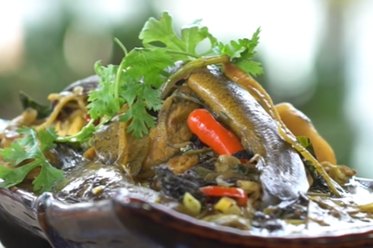 cá chạch nấu hoa chuối 7