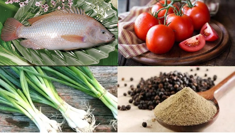 cá điêu hồng kho cà