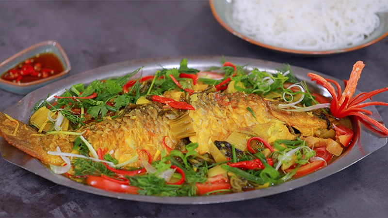 cá diêu hồng om dưa (hình 11)