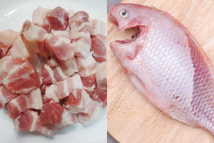cá diêu hồng om dưa 3