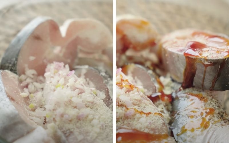 Ướp cá lăng kho tộ