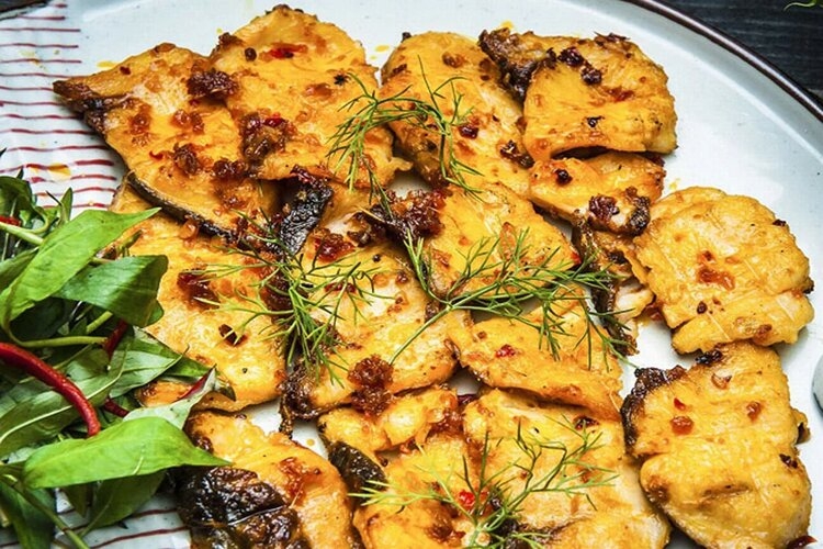 Ca Rang Cách làm cá lăng nướng riềng mẻ bằng nồi chiên không dầu cực thơm ngon