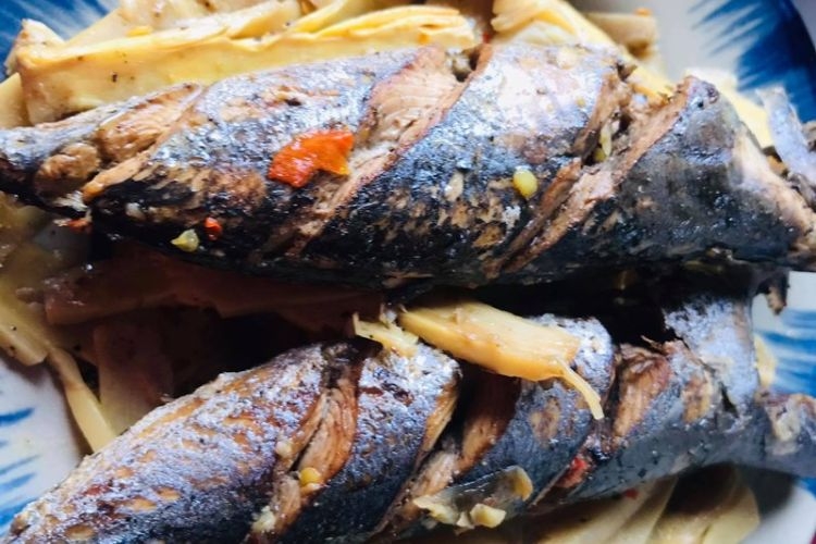 cá lồ ô chiên nước mắm 4