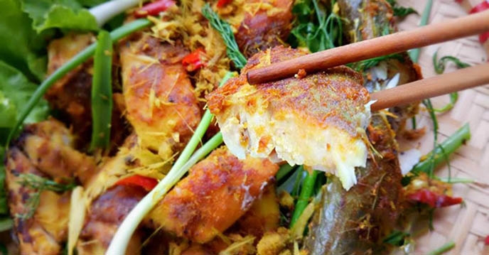 cá lóc nướng riềng mẻ 6