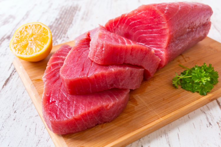 Cá ngừ áp chảo hình 3