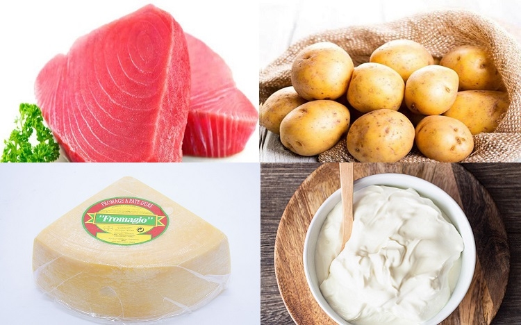 Cá ngừ áp chảo sốt phô mai (Hình 1)