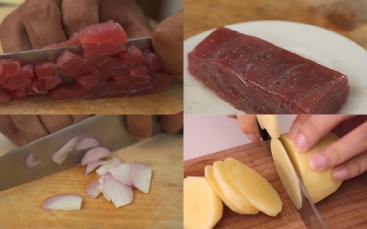 Cá ngừ áp chảo sốt phô mai (Hình 2)