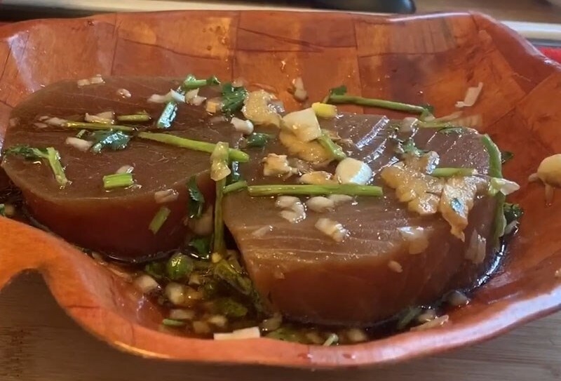 Cá ngừ đại dương nướng 11