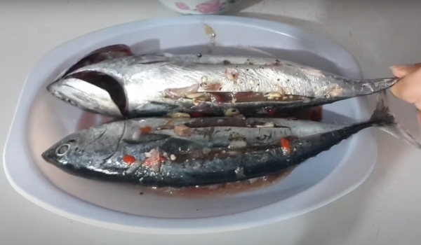 Cá ồ nướng muối ớt 2