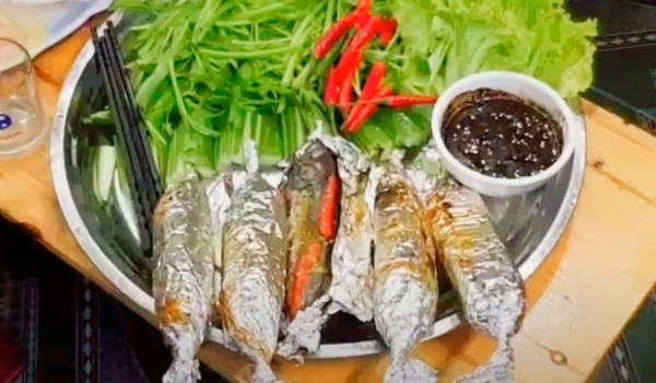 Cá ồ nướng giấy bạc 3