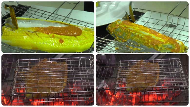 Cá tầm nướng muối ớt 4