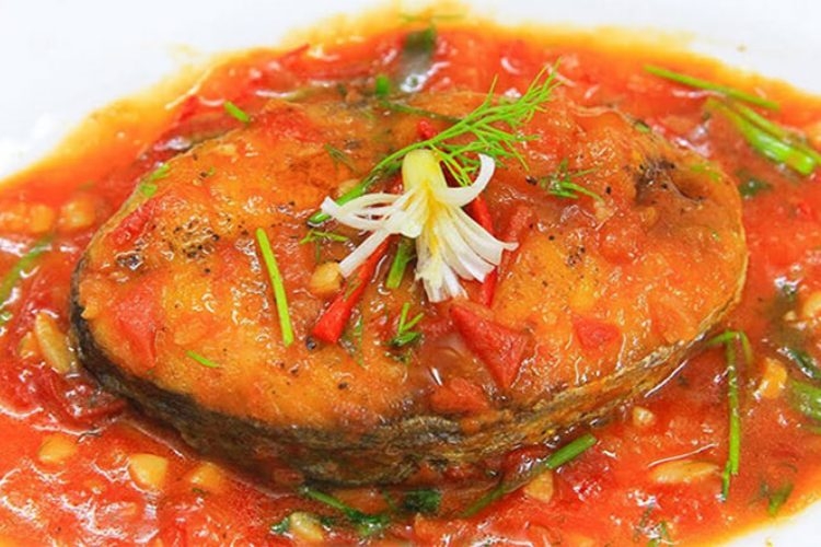 cá thu kho cà chua ảnh 2