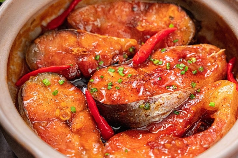 cá thu kho tộ 4
