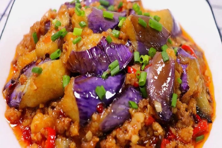 cà tím sốt thịt bằm 1