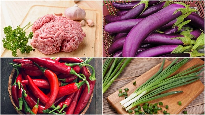 cà tím sốt thịt bằm 3