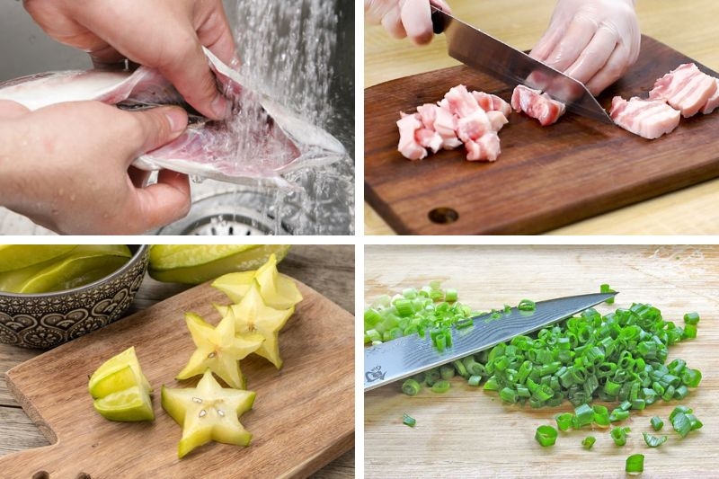 Cá trắm kho khế chua ảnh 2